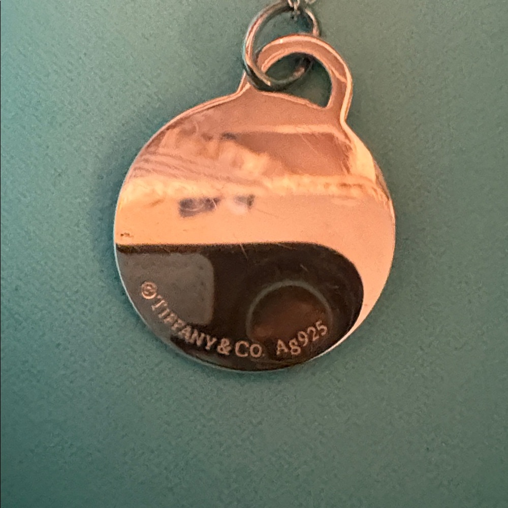 Tiffany & Co. Silver and Blue Necklace - Picture 6 of 6
